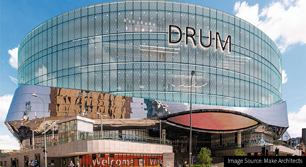 CGI of the new Drum development on Station Road in Birmingham