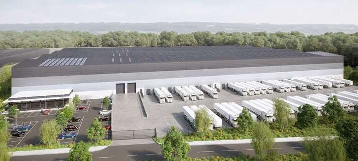 CGI East of England Construction development of Port One Logistics Park