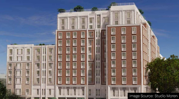 Hotel and leisure construction - planned 380 Kensington High Street Hotel