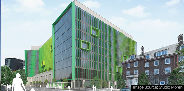 Children's Hospital on the Royal Hospitals site, in Belfast