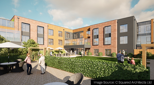 Nursing homes and hospices construction project - Frodsham, Cheshire