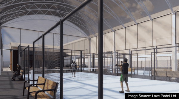 Castlecroft Caravan Centre Padel Courts