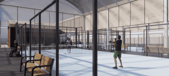 Castlecroft Caravan Centre Padel Courts