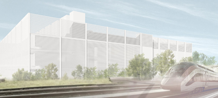 Proposed data centre development for Segro and Pure Data Centres