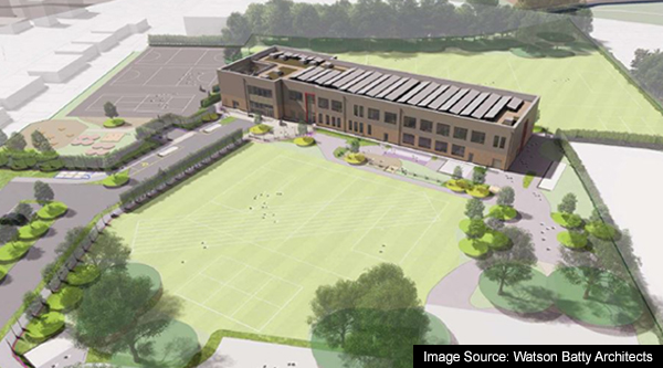 Planned education construction at Hempland Primary School in York. 