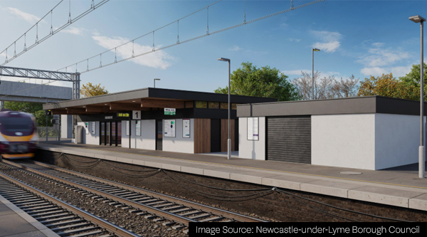 Kidsgrove Railway Station one of upcoming railway projects 