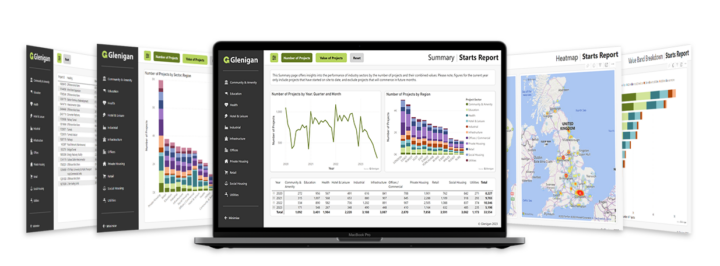 Image of Glenigan Analytix Business Intelligence Platform for Construction Professionals