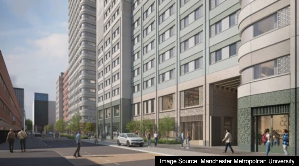 Cambridge Halls student accommodation development in Manchester
