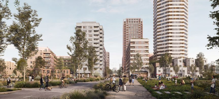 Meridian Water Phase 1B Private Housing Development