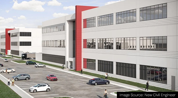 Construction projects in the North East - Northumberland data centre