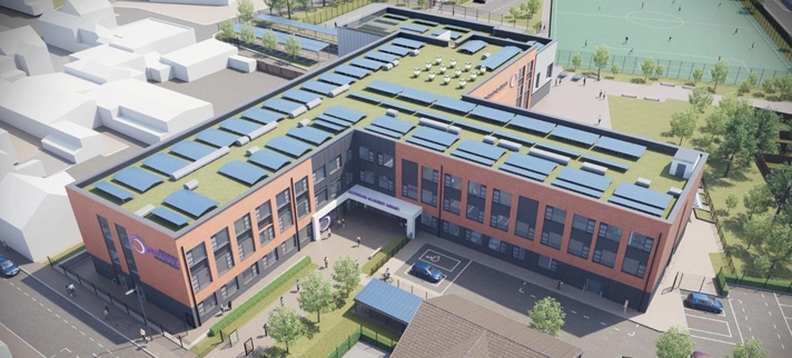 The School Rebuilding Programme for the Outwood Academy in Kirby in Ashfield