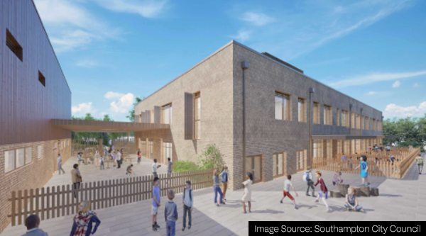 Education construction project for the Special Educational Needs School at Vermont Close in Southampton