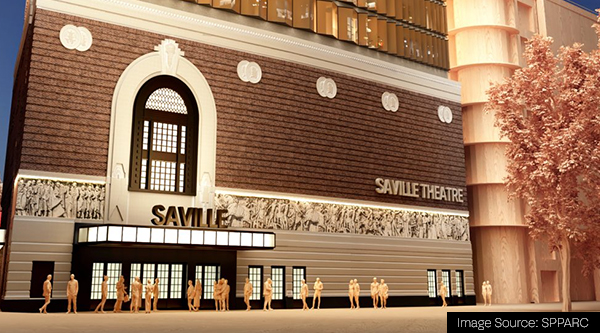 Saville Theatre in London
