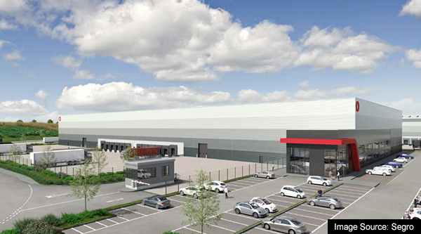 SEGRO Park Gateway industrial development creating construction opportunities in the West Midlands
